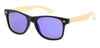 0052POL/RRV Polarized Bamboo Wayfarer - The Sunglass Guy