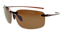 Rimless Polarized Ultra Light Medium TR90 - 18580PL - The Sunglass Guy
