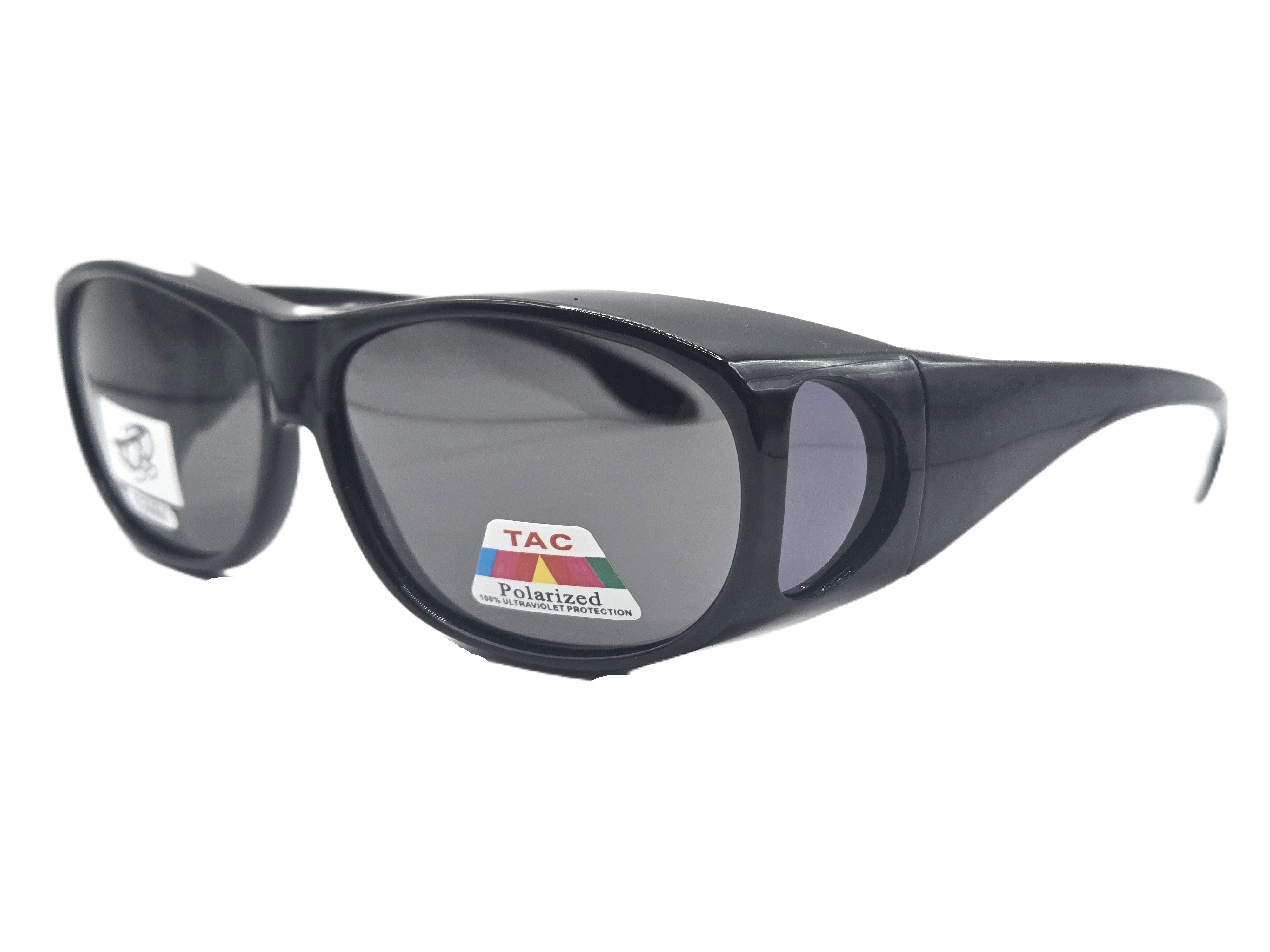 Polarized Fit Over Sunglasses for Prescription Glasses Protection Polarized Rhinestone Fit Over Sunglasses | The Sunglass Guy  main image 3