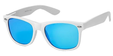 6003WRV White Mirrored Wayfarer - The Sunglass Guy