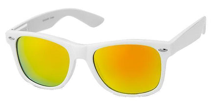 6003WRV White Mirrored Wayfarer - The Sunglass Guy