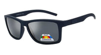 Polarized Rubberized Square Frame - 6198POL/BSF - The Sunglass Guy