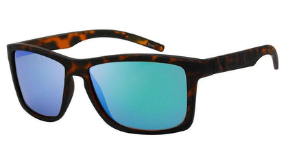 6198POL/BSF/JR Polarized Rubberized Square Frame - The Sunglass Guy