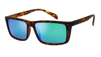 6201POL/BSF/JR Polarized Rubberized Rectangular Frame - The Sunglass Guy