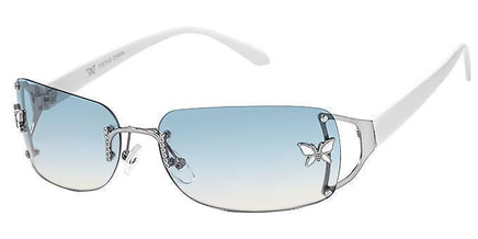 Rimless Butterfly - 7387AG - The Sunglass Guy
