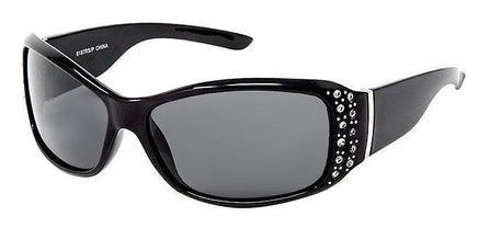 8187RSP Polarized Woman's Rhinestone Wrap - The Sunglass Guy