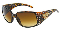 8358RS Horse Rhinestone - The Sunglass Guy