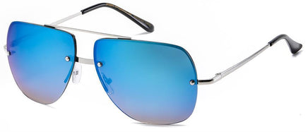 8AF5160 Rimless Aviator - The Sunglass Guy