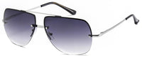 8AF5160 Rimless Aviator - The Sunglass Guy