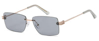 Rimless Square Clear Eyewear - 8GSL28234 - The Sunglass Guy