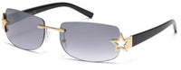 Star Rimless Clear Eyewear - 8GSL28274 - The Sunglass Guy