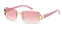 Star Rimless Clear Eyewear - 8GSL28274 - The Sunglass Guy