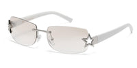 Star Rimless Clear Eyewear - 8GSL28274 - The Sunglass Guy