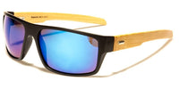 8SUP89012 Bamboo Rectangle - The Sunglass Guy