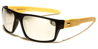 8SUP89012 Bamboo Rectangle - The Sunglass Guy