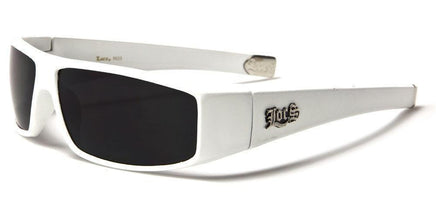 8LOC9035-WHT Hardcore Locs - The Sunglass Guy