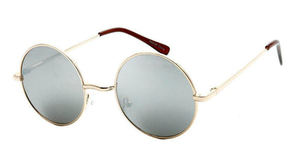 Mirrored Round Metal Frame - 9403T - The Sunglass Guy