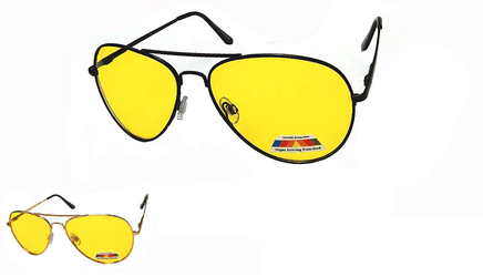 Polarized Night Driving Aviator - M6257L/POL/ND - The Sunglass Guy