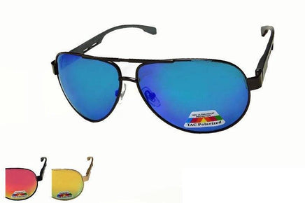 M6821POL/RRV Polarized Aluminum Aviator - The Sunglass Guy