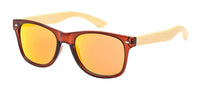 0052POL/RRV Polarized Bamboo Wayfarer - The Sunglass Guy