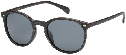 PZ-712038 Polarized Round Faux Wood - The Sunglass Guy
