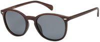 PZ-712038 Polarized Round Faux Wood - The Sunglass Guy