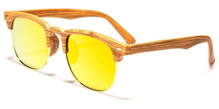 WF13-WDCM Faux Wood Retro - The Sunglass Guy