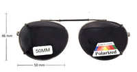 Adjustable Round Clip-on Sunglasses