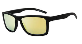6198POL/BSF/JR Polarized Rubberized Square Frame - The Sunglass Guy