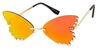 Rimless Butterfly Rhinestone - 8383RS