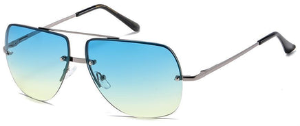 Rimless Ocean Aviator - 8AF5160-Ocean - The Sunglass Guy