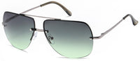 Rimless Ocean Aviator - 8AF5160-Ocean - The Sunglass Guy