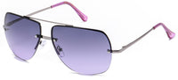 Rimless Ocean Aviator - 8AF5160-Ocean - The Sunglass Guy