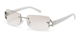 Star Rimless Clear Eyewear - 8GSL28274 - The Sunglass Guy