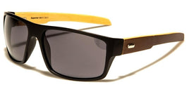 8SUP89012 Bamboo Rectangle - The Sunglass Guy