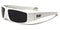 8LOC9035-WHT Hardcore Locs - The Sunglass Guy