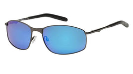 M060POL/RRV Polarized Square Metal Frames - The Sunglass Guy