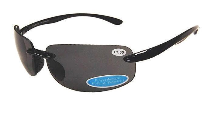 Polarized Bifocal Rimless PC26BF/POL/TR90 Polarized Grey