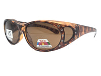 60mm Rhinestone Polarized Fit Over - RS2866POL