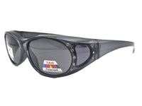 60mm Crystal Rhinestone Polarized Fit Over - RS2866POL/CR