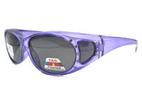 60mm Crystal Rhinestone Polarized Fit Over - RS2866POL/CR