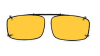 Adjustable Clip-On Series #59 - Rectangle - The Sunglass Guy