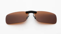 Flip Up Rectangle Clip-on Sunglasses (2-Pack)