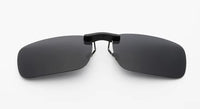 Flip Up Rectangle Clip-on Sunglasses (2-Pack)