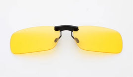 Flip Up Rectangle Clip-on Sunglasses (2-Pack)