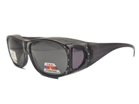 63mm Rhinestone Polarized Fit Over - RS2865POL/CR