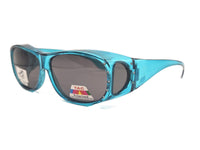 63mm Rhinestone Polarized Fit Over - RS2865POL/CR