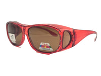 63mm Rhinestone Polarized Fit Over - RS2865POL/CR